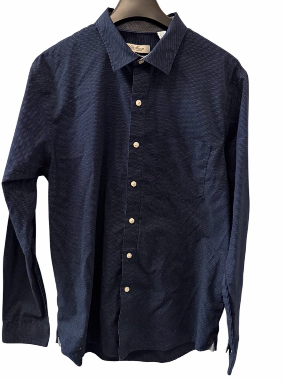 Van Heusen Originals Slim Fit shirt in navy blue(005)